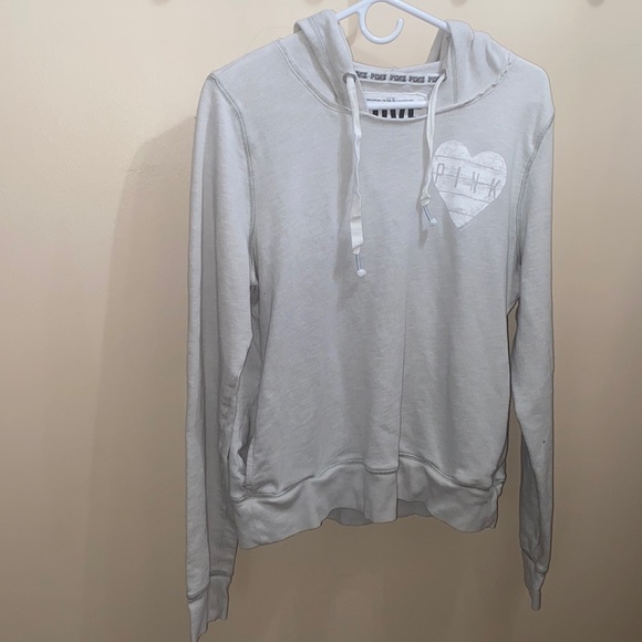 PINK Victoria's Secret Tops - Love Pink Hooded Pullover